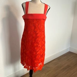 Banana Republic orange dress